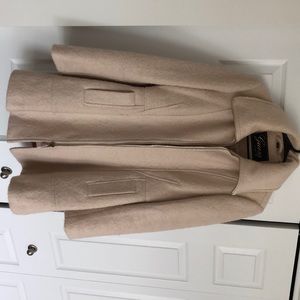 Gently used cream Guess pea coat